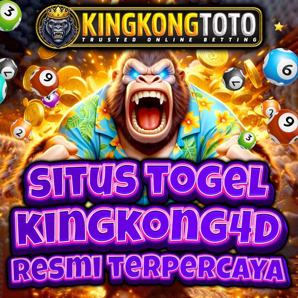 Platform jual toto online #1 dengan live draw KingKong 4D resmi. Bonus 100%, deposit 10rb, WD instant 3 menit. Result akurat 17.00 & 23.30 WIB. Daftar gratis!